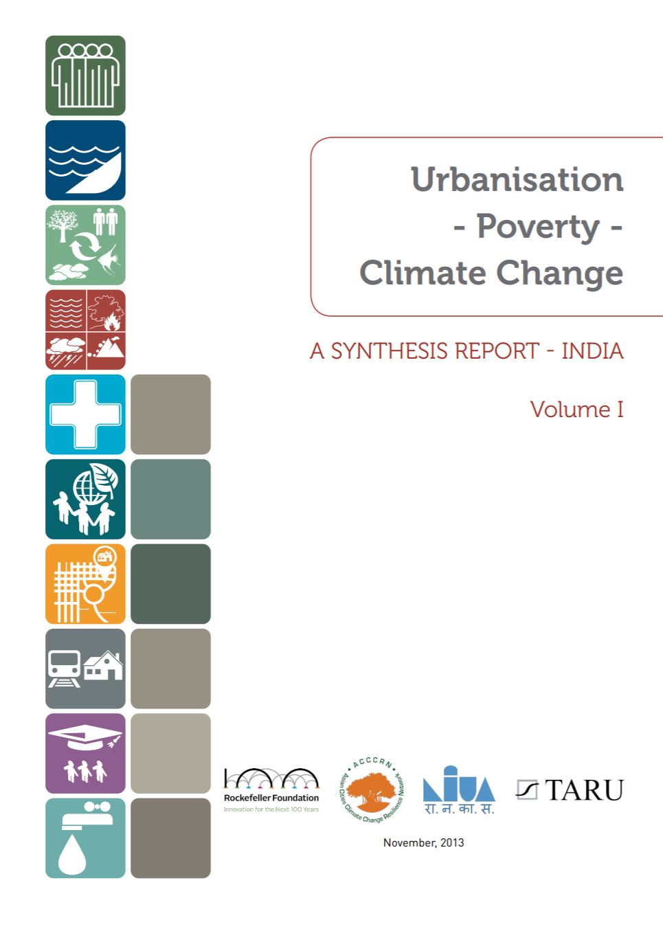 Urbanisation, Poverty, Climate Change Vol 1 and 2